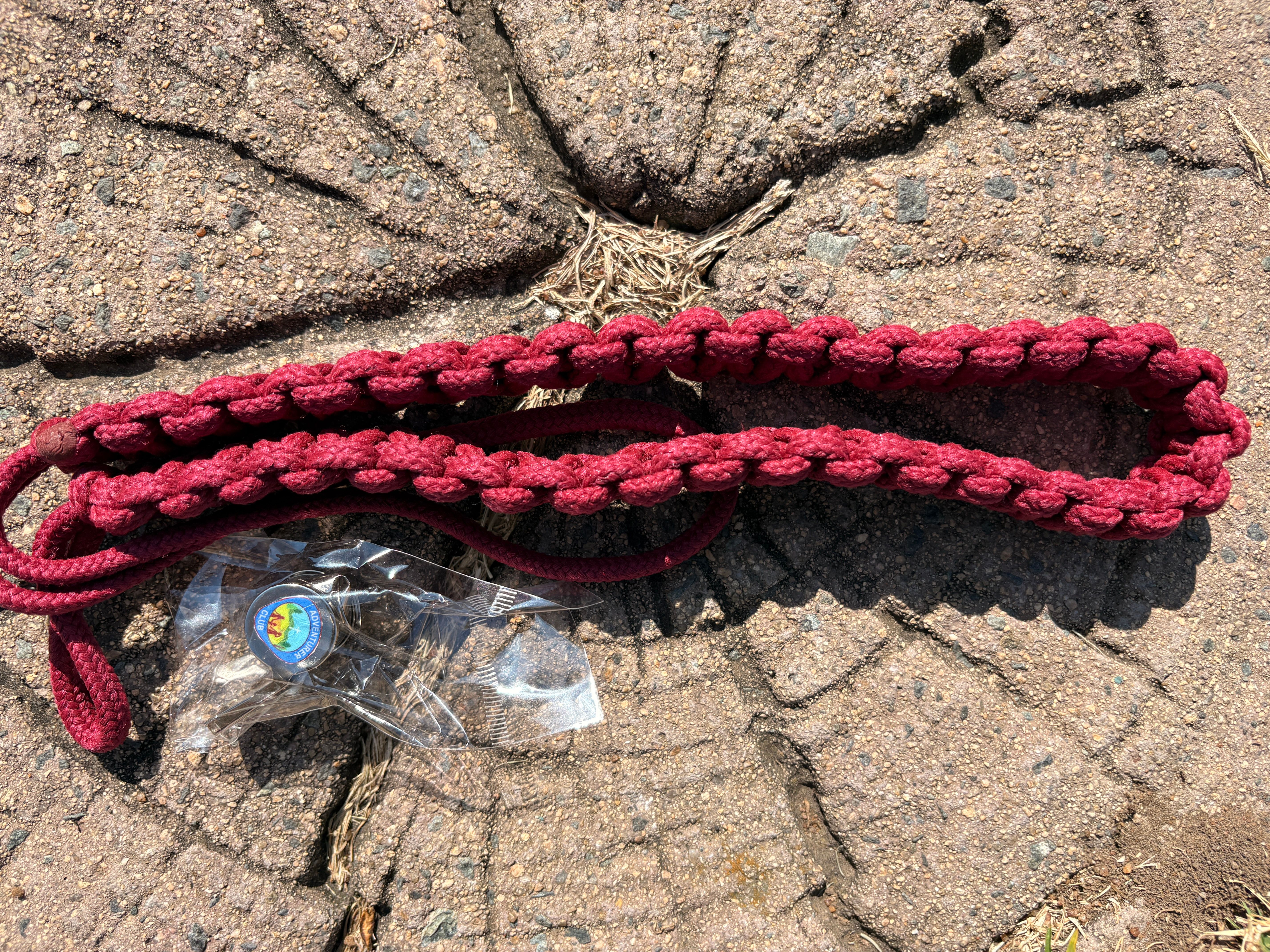 Adventurer Staff Lanyard/Whistle holder with branded Whistle