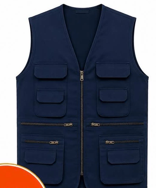 Navy Waistcoat